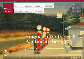芝加哥艺术博物馆 官方网址 美国艺术网站大全