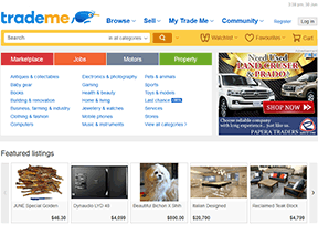 新西兰Trade Me 官方网址 新西兰购物网站大全