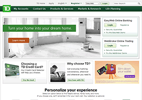 道明加拿大信托银行 官方网址 加拿大银行网站大全