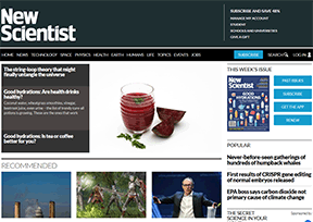 新科学家杂志_New Scientist 官方网址 英国杂志网站大全