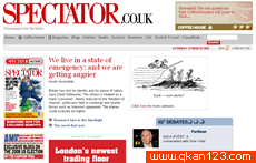 英国旁观者杂志 官方网址 英国新闻网站大全