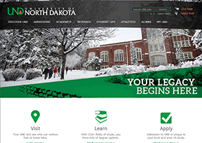 美国北达科他大学 官方网址 美国教育网站大全