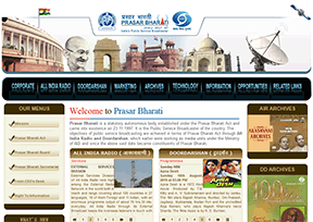 印度广播公司 官方网址 印度影视网站大全