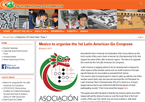 国际围棋联盟 官方网址 日本体育网站大全