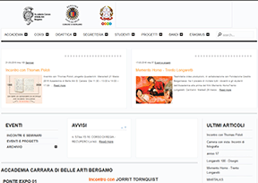 贝尔加莫卡拉拉美术学院 官方网址 意大利教育网站大全