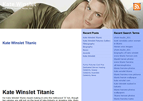 凯特•温斯莱特 官方网址 英国明星网站大全