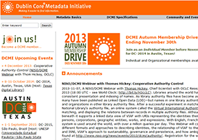都柏林核心元数据倡议 官方网址 韩国组织网站大全
