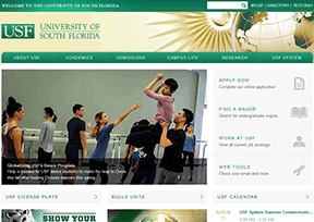 南佛罗里达大学 官方网址 美国教育网站大全