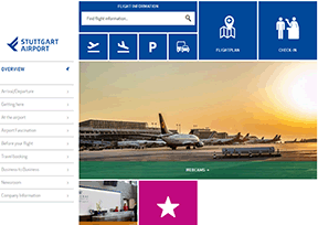 斯图加特机场 官方网址 德国交通网站大全