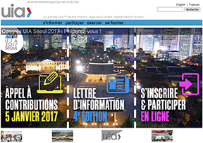 国际建筑师协会 官方网址 法国组织网站大全