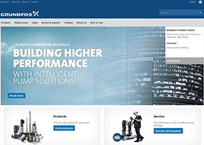格兰富_Grundfos 官方网址 丹麦商业网站大全