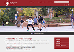 圣约翰学院 官方网址 美国教育网站大全