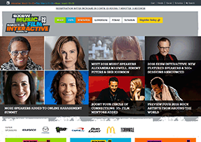 西南偏南大会SXSW 官方网址 美国其他网站大全