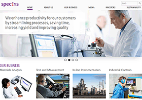 思百吉集团_Spectris 官方网址 英国商业网站大全