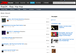 Rap2K音乐网 官方网址 法国音乐网站大全