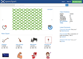 开放美工图库_Openclipart 官方网址 美国图片网站大全