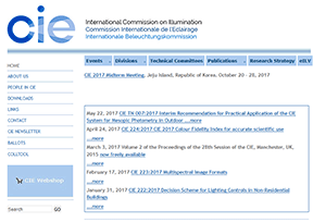 国际照明委员会_CIE 官方网址 奥地利组织网站大全