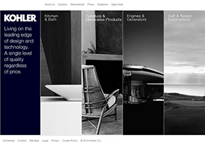 科勒（Kohler） 官方网址 美国购物网站大全