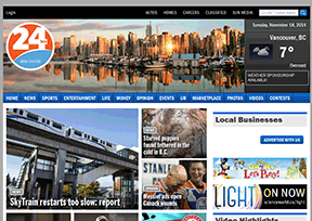 《24小时》 官方网址 加拿大新闻网站大全