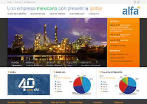 阿尔法集团 官方网址 墨西哥商业网站大全