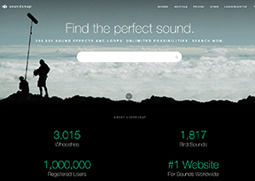 Soundsnap 官方网址 美国音乐网站大全
