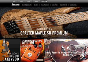 依班娜_Ibanez 官方网址 日本商业网站大全