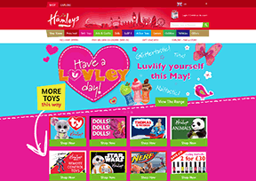 汉姆利玩具店_Hamleys 官方网址 英国商业网站大全