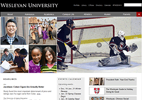 卫斯理大学 官方网址 美国教育网站大全