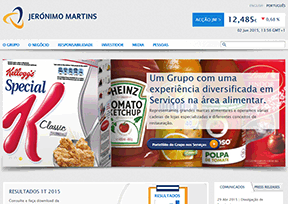 热劳尼姆斯·马尔丁斯公司 官方网址 葡萄牙商业网站大全