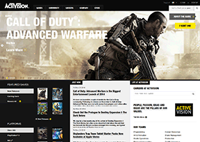 动视公司 官方网址 美国游戏网站大全