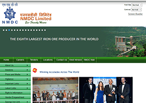 印度国家矿业开发公司 官方网址 印度商业网站大全